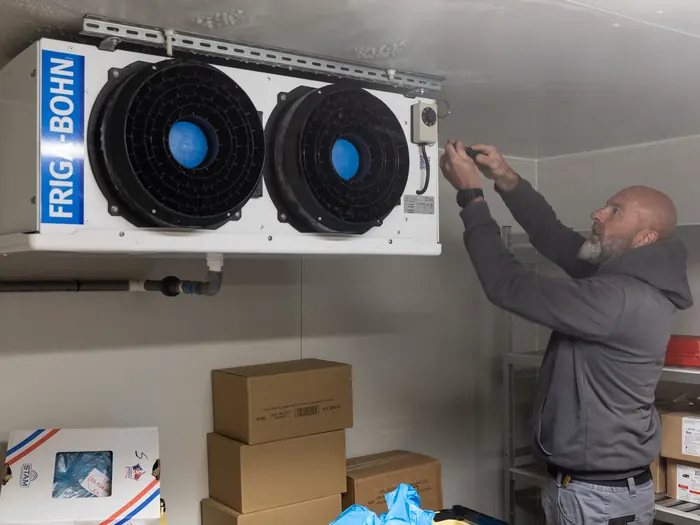 Installation d’une chambre froide professionnelle